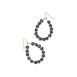 Accessorize Beaded Floral Drop Earrings image 3