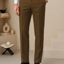 STREETVIBES Men Original Regular Fit Formal trousers-picture-30
