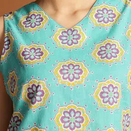 Anouk Ethnic Motifs Printed Regular Pure Cotton Top image 3