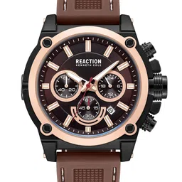 REACTION KENNETH COLE Men Dial & Leather Straps Analogue Watch KRWGO0070004-picture-20