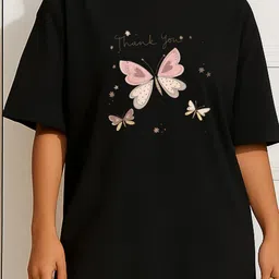 Slenor Women Printed T-shirt image 3