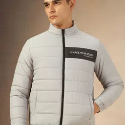 Dennis Lingo Men Padded Jacket with Patchwork image 1