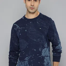 Indian Terrain Tropical Printed Pure Cotton Pullover Sweatshirt-picture-52