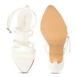 FAUSTO Women Open Toe Stiletto Sandals image 3