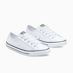 Converse Women Leather Round Toe Lace-Ups Sneakers-picture-21