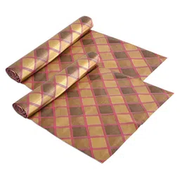 Kuber Industries Pink 2 Pieces Printed Water Resistant Shelf Liner Organisers image 2