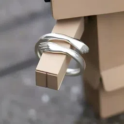 Teeragaj Adjustable Hug Finger Ring image 4