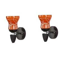 SOMIL Orange Glass Cylinder Wall Lamps-picture-28