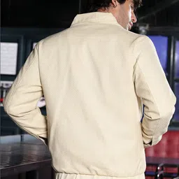 Campus Sutra Men Lightweight Bomber Jacket image 5