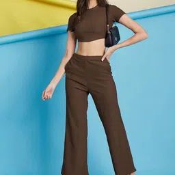 Selvia Round Neck Top With Trouser Co-Ords-picture-11