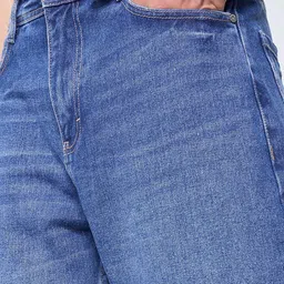 SF JEANS by Pantaloons Men Flared Mid-Rise Light Fade Jeans image 4