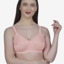 SHYAM SONS FLAIR Women Pack Of 3 Full Coverage Non Padded Non-Wired Minimizer Bra image 4