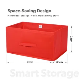 Aura Red Drawer Cloth Organiser image 3
