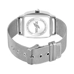 Rocsil Men Brass Dial & Stainless Steel Bracelet Style Straps Analogue Watch Choras W Sefar image 3