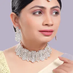Women Click Stones Studded Jewellery Set-picture-28