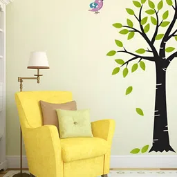 LANSTICK Green & Black Printed Wall Stcikers image 4