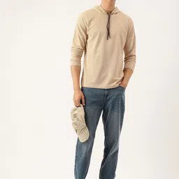 FIFTY TWO Hooded Dri-FIT Self Design Training T-shirt image 5