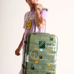 CARRIMATE Set Of 3 Manchester Printed 360 Spinner Wheels TSA Lock Hard-Sided Trolley Bags-image-5