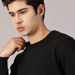 BLACK BUCK Men Round Neck Sweatshirt image 4