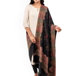 Naureen Floral Woven Design Shawl-picture-30