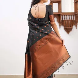 MORDEN MUSE Silk Blend Kanjeevaram Saree image 2