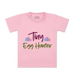 Arvesa Kids Typography Printed Short Sleeves T-shirt-picture-10