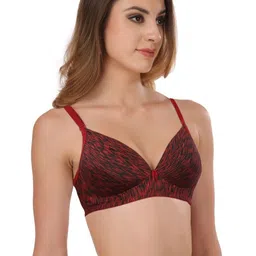 FEATHER LINE Abstract Bra Full Coverage Lightly Padded image 4