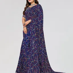 Moda Rapido Printed Saree image 4