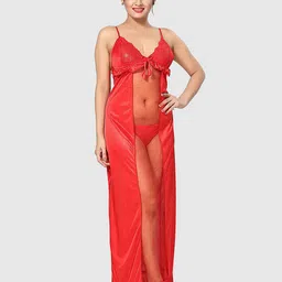 Be You Women Satin Maxi Nightdress-picture-13