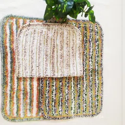 RJVT Multi Polycotton 1400 GSM Bath Rugs-picture-31