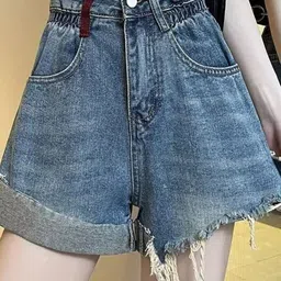 KPOP Women Regular Fit Cotton Shorts image 5