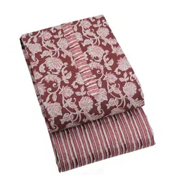 Sun Fashion And Lifestyle Floral Printed Pure Cotton Unstitched Dress Material-image-94