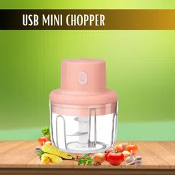 guggu Chopper (Electric Rechargeable Chopper) for Kitchen Vegetable Garlic Onion W303 Electric Vegetable & Fruit Chopper-picture-24