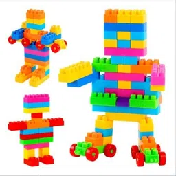 aexoniz toys Train Building Blocks Set(100 Pcs)Colorful Educational Construction Toy for Kids-picture-48