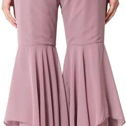 all ways you Women Relaxed Purple Georgette Trousers image 2