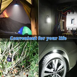 icall Multifunction Keychain Rechargeable Led Light with Bottle Opener, Magnetic Base 2 hrs Torch Emergency Light image 3