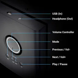 ZEBRONICS ZEB-BT4848RUCF 80 W Bluetooth Home Audio Speaker image 5