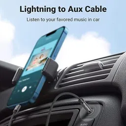 EasyFit AUX Cable 6 A 100 m AUX Cable 1 m Audio Cable For Lightning to 3.5mm Jack iphone image 4