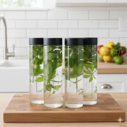 shreeji krupa Glass Fridge Container - 750 ml-picture-31