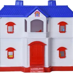 sarasi Best Doll House With Living Room, Bed, Bath Room, Dining Room, Furniture, 24Pcs image 5