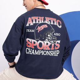 Aeropostale Typography Printed Oversized Sweatshirt-picture-37