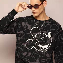 Kook N Keech Disney Graphic Printed Pure Cotton Sweatshirt-image-65