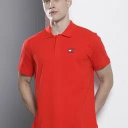 Tommy Hilfiger Polo Collar Pure Cotton T-shirt image 3