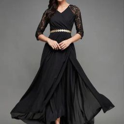 Miss Chase Black Embellished Maxi Dress-picture-48