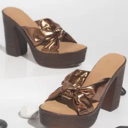 Inc.5 Women's Antique Gold Cross Strap Sandals-picture-39