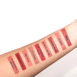 LOVE EARTH Set Of 2 Non-Transfer Matte Crayon Lipstick- 3.5 g Each- Brights image 3