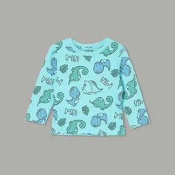 Juniors by Lifestyle Baby Boys Blue Regular Fit T-Shirt-picture-26