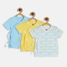MINIKLUB Kids Multicolor Printed T-Shirt (Pack Of 3)-image-99