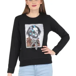 Monte Carlo Black Printed Pullover-picture-44