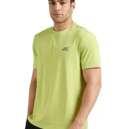 Skechers Green Regular Fit Printed Sports T-Shirt image 3